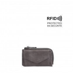 Evelyn Wallet - Charcoal Grey 